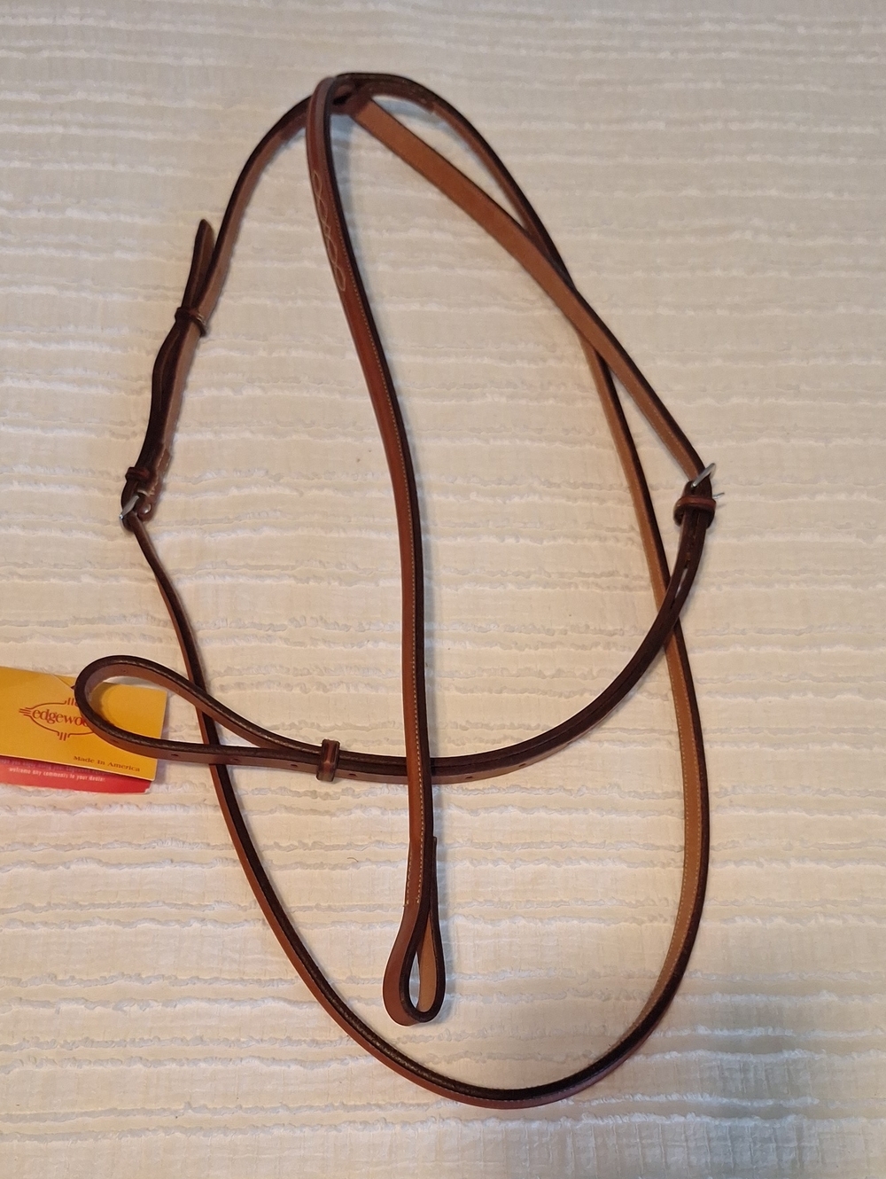 NWT Edgewood Standing Martingale - Raised With Fancy Stitching